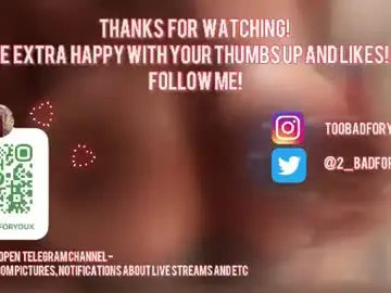 Chaturbate Adult Video Chat of 2badforyou