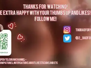 Chaturbate Watch Live Sex Cams of 2badforyou
