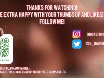 Chaturbate Best Webcam of 2badforyou