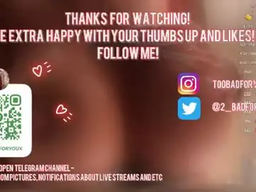 Chaturbate Nude Webcam of 2badforyou