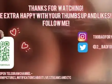 Chaturbate Watch Live Sex Cams of 2badforyou