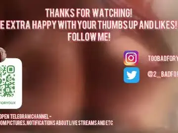 Chaturbate Free Porn Cam of 2badforyou