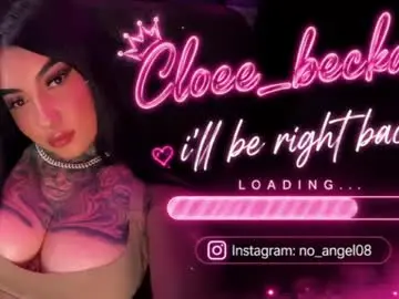 Chaturbate Live Sex Cam of cloee_beckam