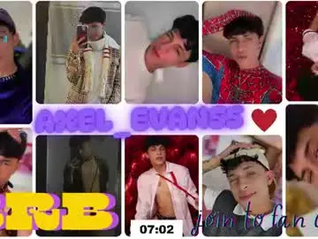 Chaturbate Best live sex cam show of axel_evanss