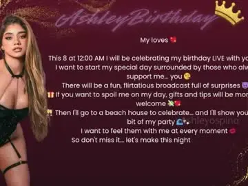 Chaturbate Best live sex cam show of ashley_ospino