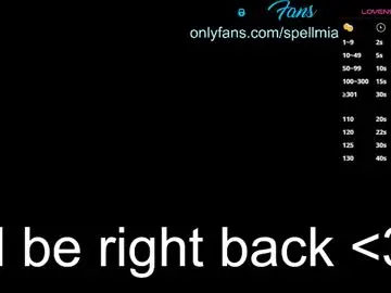 Chaturbate Nude Webcam of miaspell