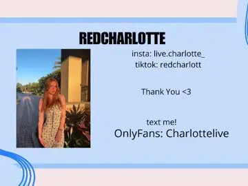 Chaturbate Watch Live Sex Cams of redcharlotte