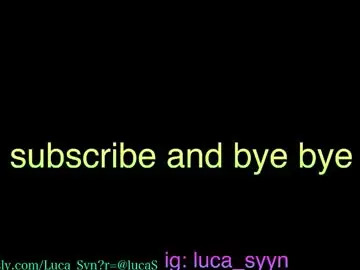 Chaturbate Private Sex Chat of luca_syn