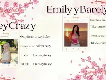 Chaturbate Live Porn of emilyybarely