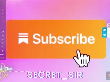 Chaturbate Live Sex Cam of secret_sir