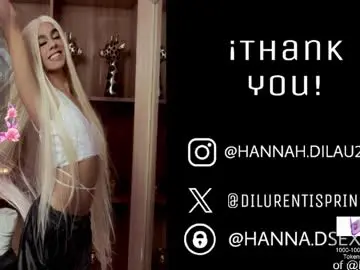 Chaturbate Watch Live Sex Cams of hanna_dilu