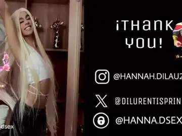 Chaturbate Best live sex cam show of hanna_dilu