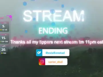 Chaturbate Sex Cam of thestallionstud