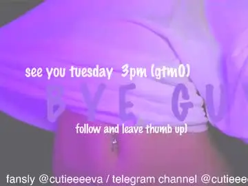 Chaturbate Sex Cam of cutieeeeva