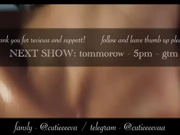 Chaturbate Live Sex of cutieeeeva