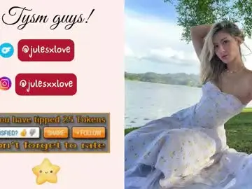 Chaturbate Best live sex cam show of julesxdann