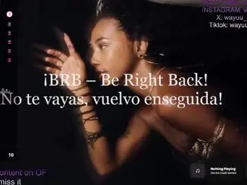 Chaturbate Sex Chat of wayuu_goddess