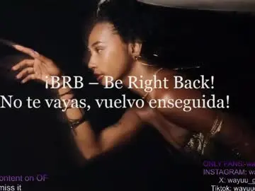 Chaturbate Live Sex of wayuu_goddess