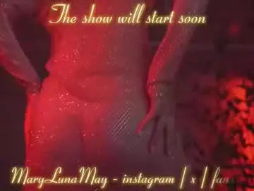 Chaturbate Best live sex cam show of marylunamay